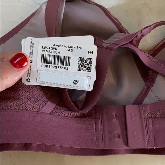 Lululemon Awake to Lace Bra Plumful/Smoky Blush - Picture 7 of 9